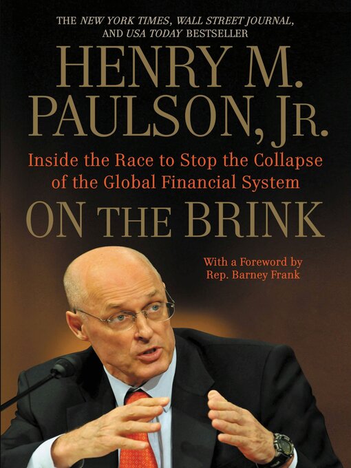 Title details for On the Brink by Henry M. Paulson Jr. - Available